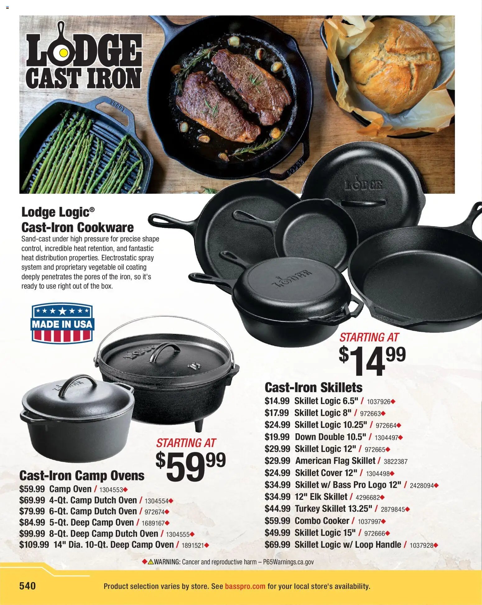 cabelas - Cabela's Spring Fishing Master 26 - from Thursday 01/22 2026 - page: 540
