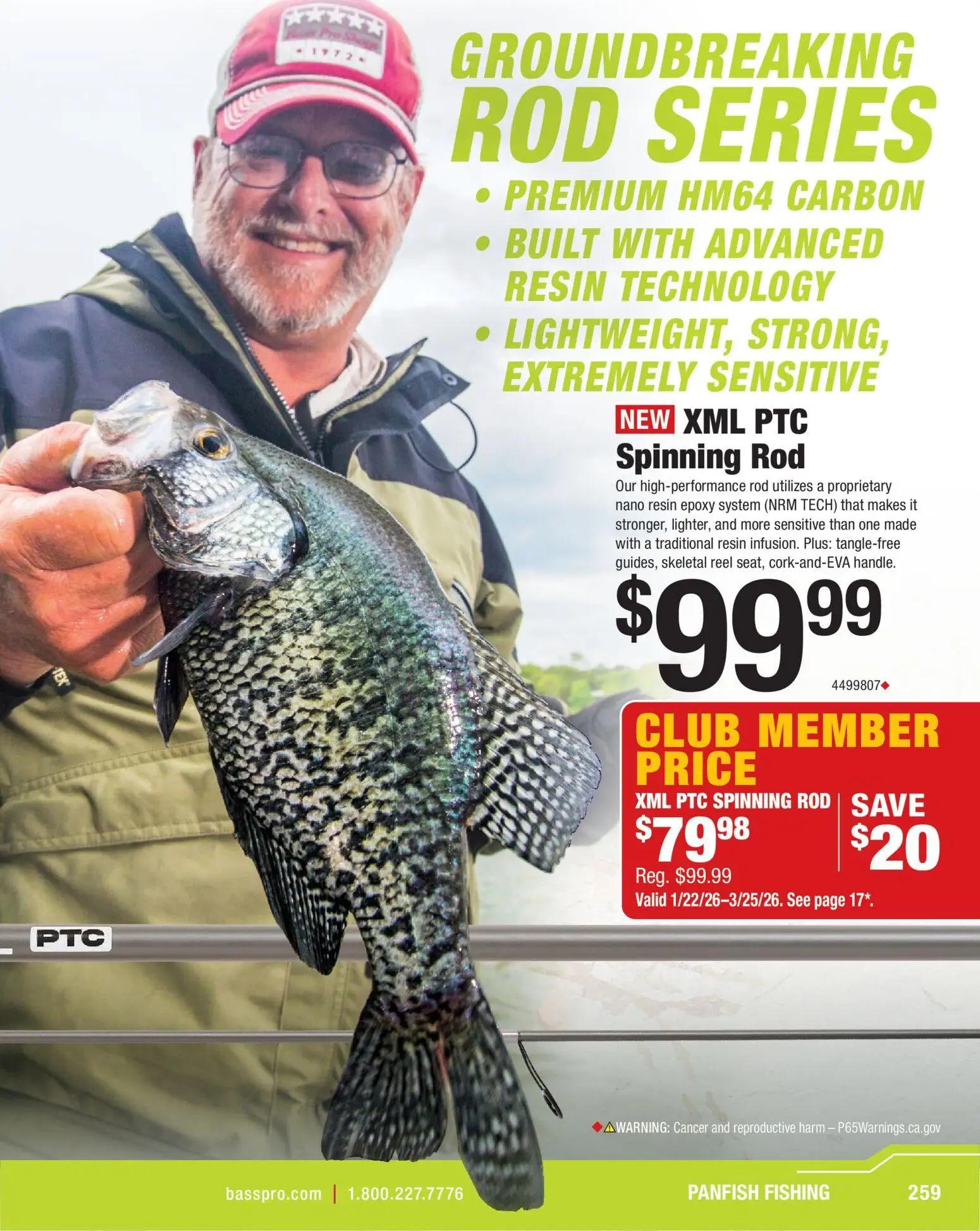 cabelas - Cabela's Spring Fishing Master 26 - from Thursday 01/22 2026 - page: 259