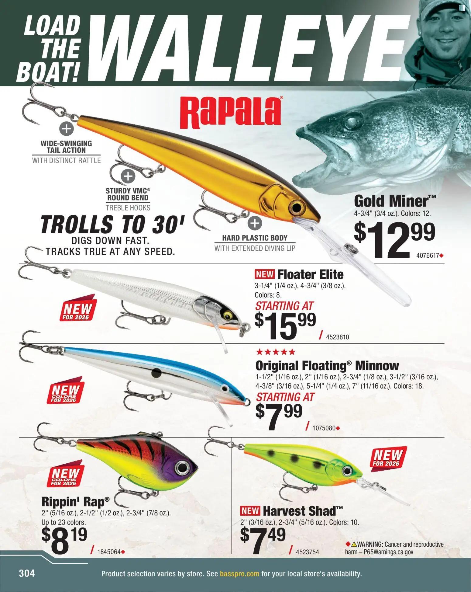 cabelas - Cabela's Spring Fishing Master 26 - from Thursday 01/22 2026 - page: 304