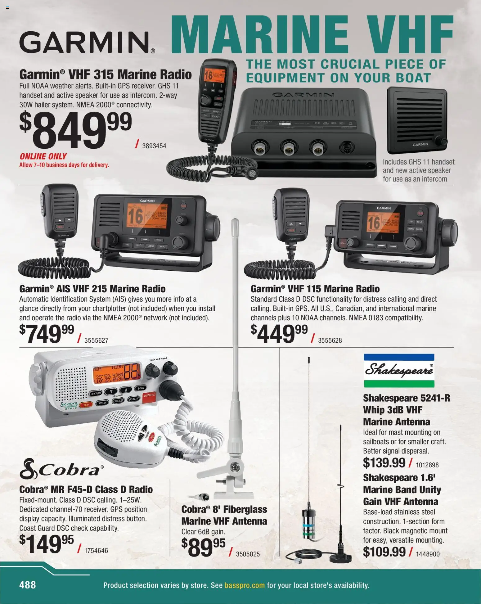 cabelas - Cabela's Spring Fishing Master 26 - from Thursday 01/22 2026 - page: 488