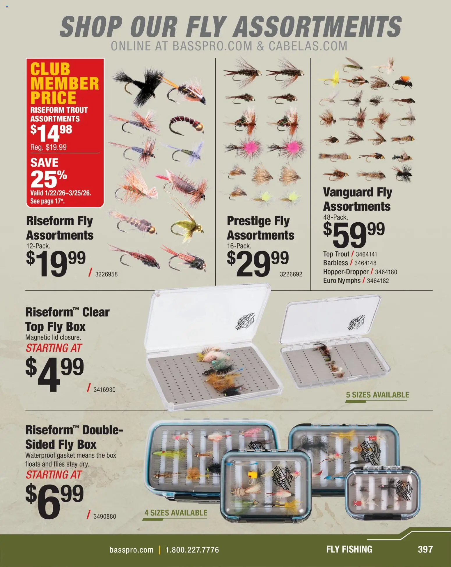 cabelas - Cabela's Spring Fishing Master 26 - from Thursday 01/22 2026 - page: 397