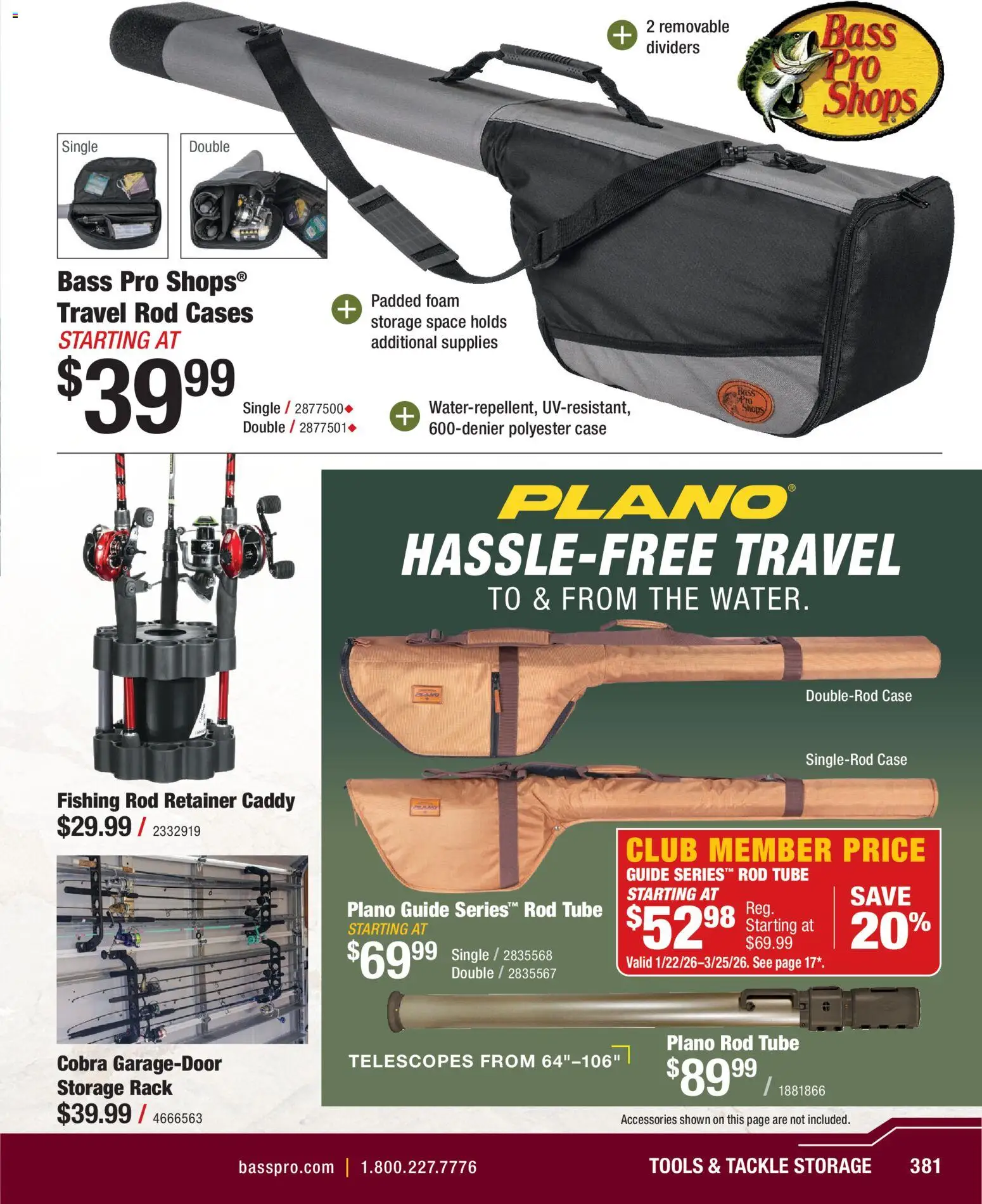 cabelas - Cabela's Spring Fishing Master 26 - from Thursday 01/22 2026 - page: 381