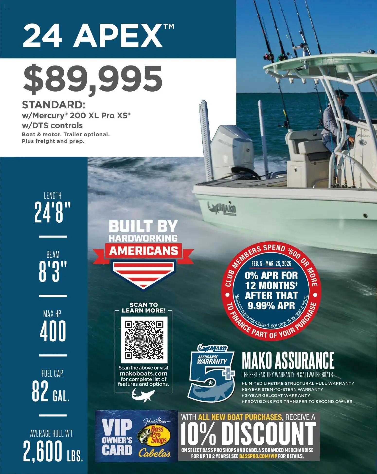cabelas - Cabela's Spring Fishing Master 26 - from Thursday 01/22 2026 - page: 410