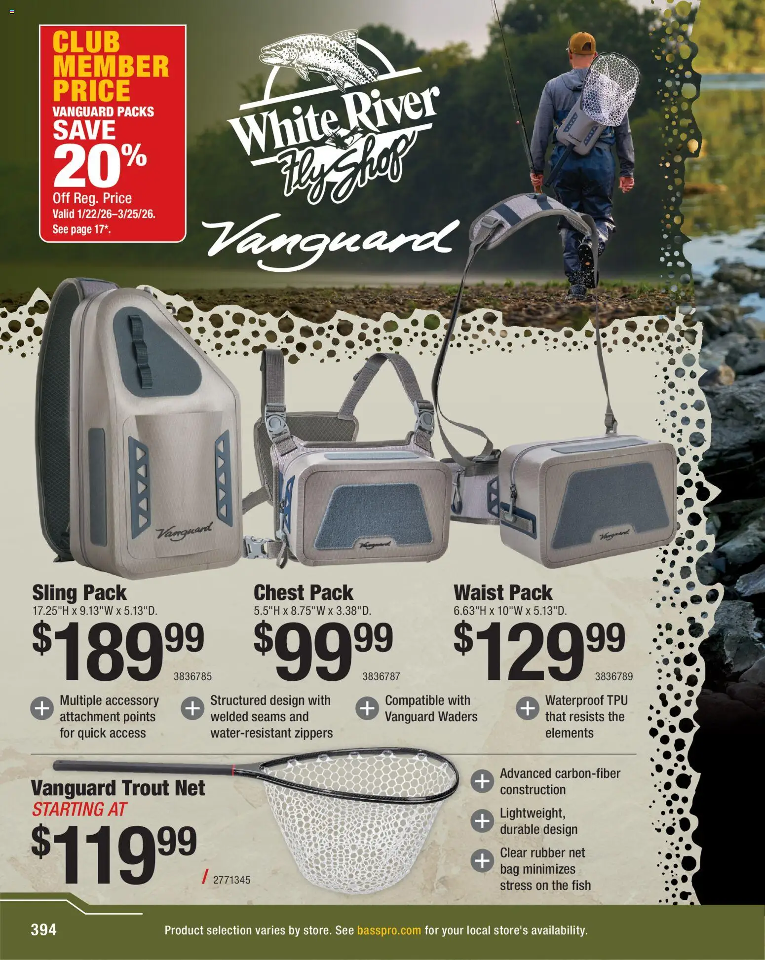 cabelas - Cabela's Spring Fishing Master 26 - from Thursday 01/22 2026 - page: 394