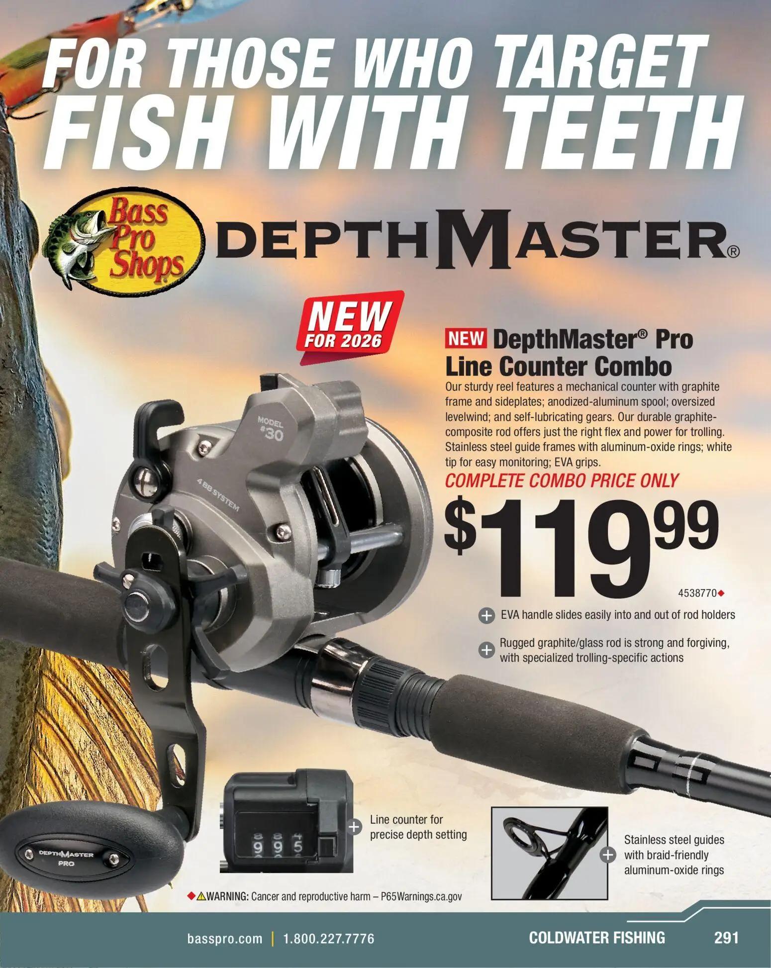cabelas - Cabela's Spring Fishing Master 26 - from Thursday 01/22 2026 - page: 291