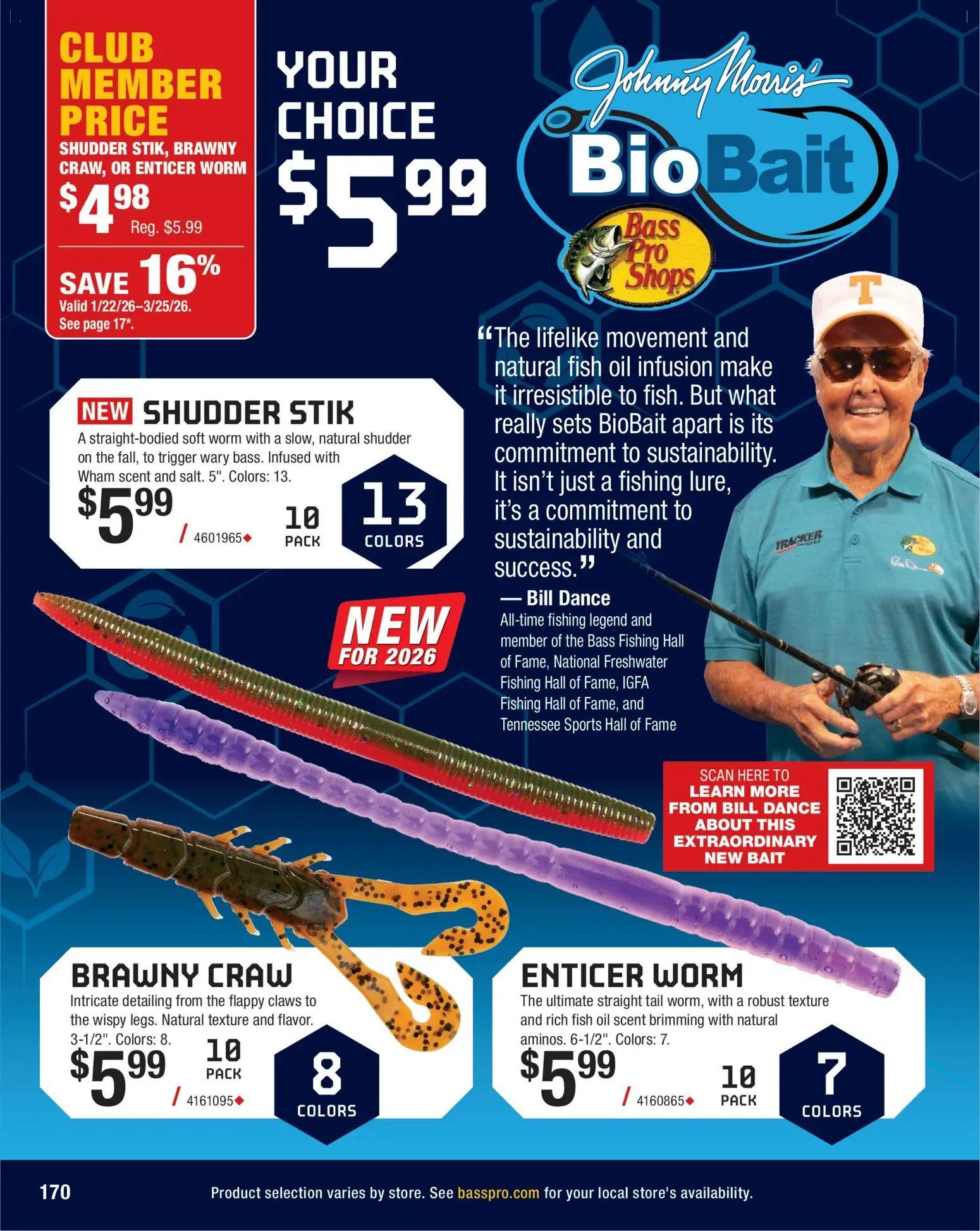 cabelas - Cabela's Spring Fishing Master 26 - from Thursday 01/22 2026 - page: 170