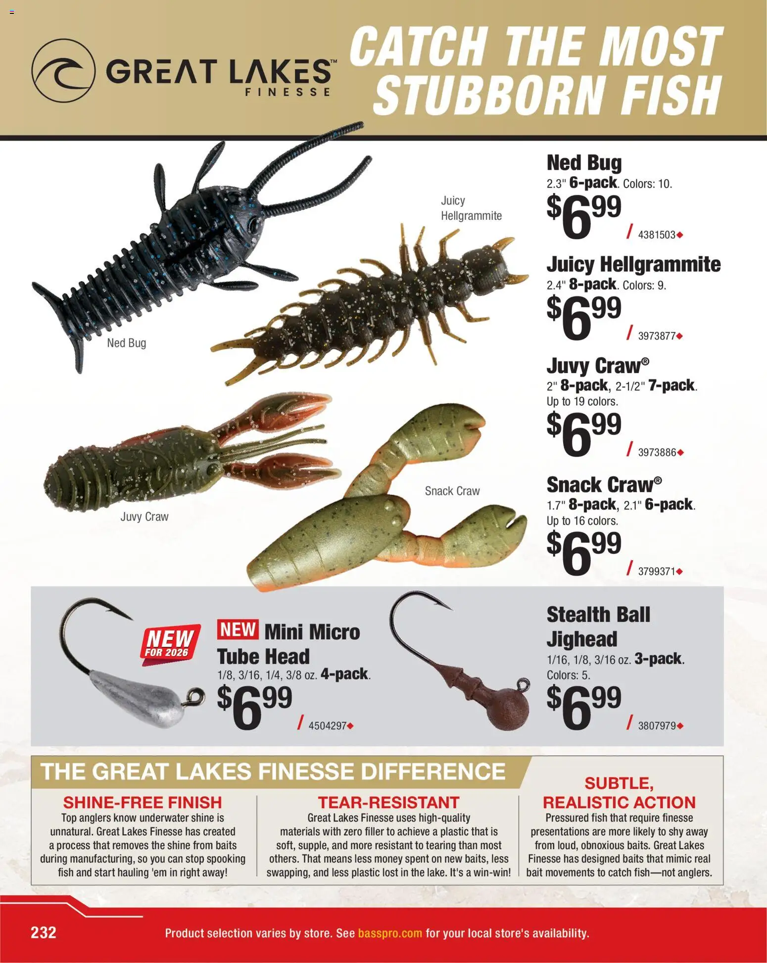 cabelas - Cabela's Spring Fishing Master 26 - from Thursday 01/22 2026 - page: 232