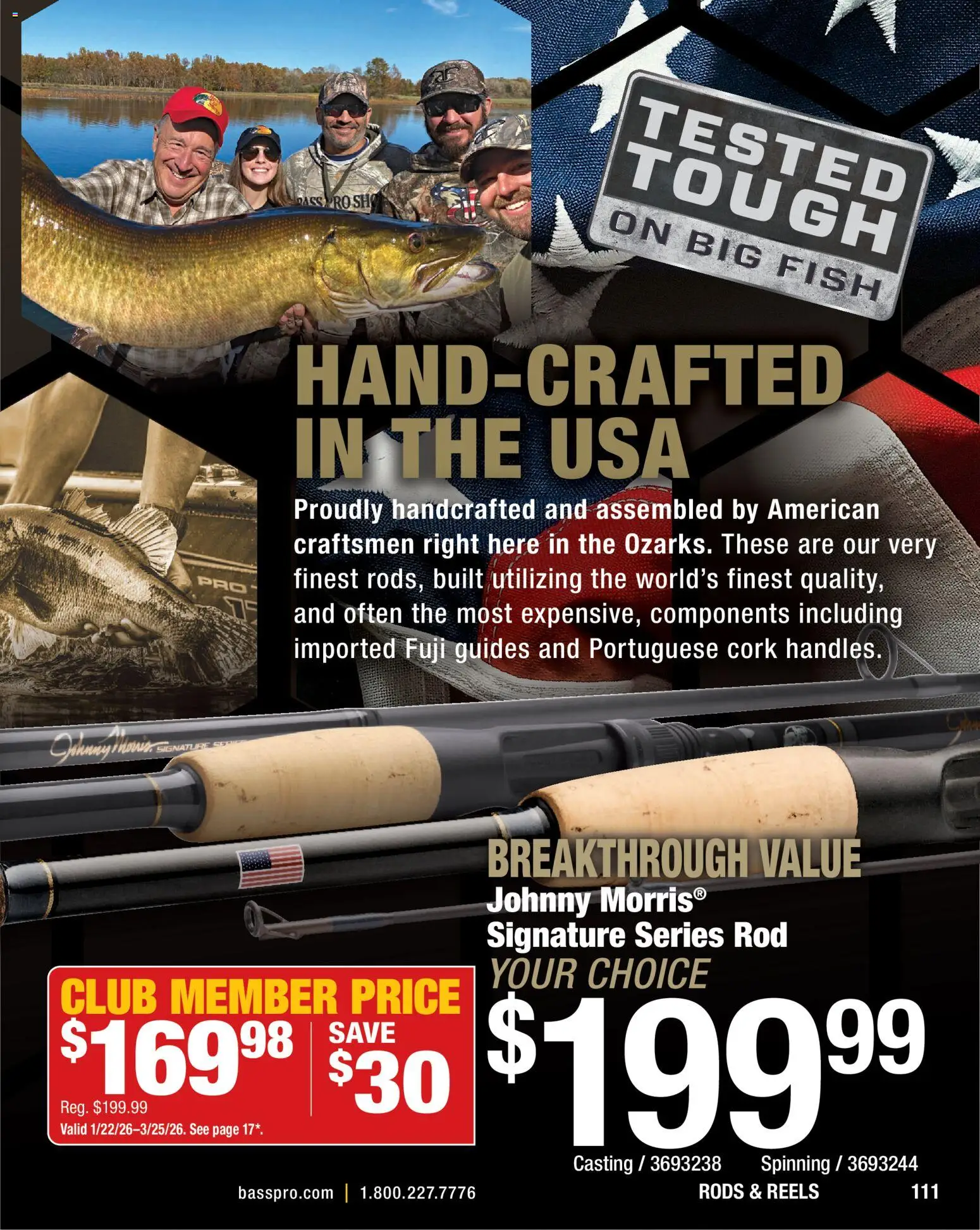 cabelas - Cabela's Spring Fishing Master 26 - from Thursday 01/22 2026 - page: 111
