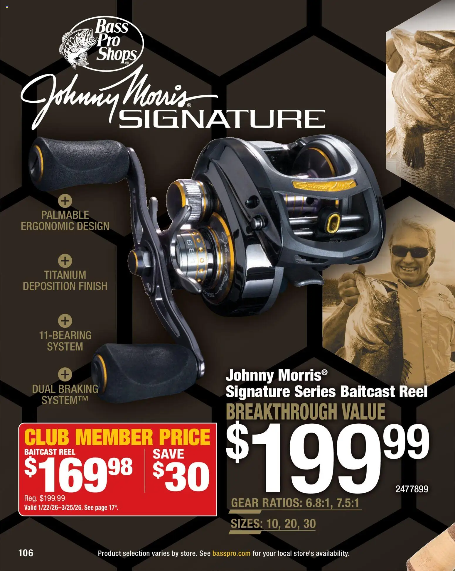 cabelas - Cabela's Spring Fishing Master 26 - from Thursday 01/22 2026 - page: 106