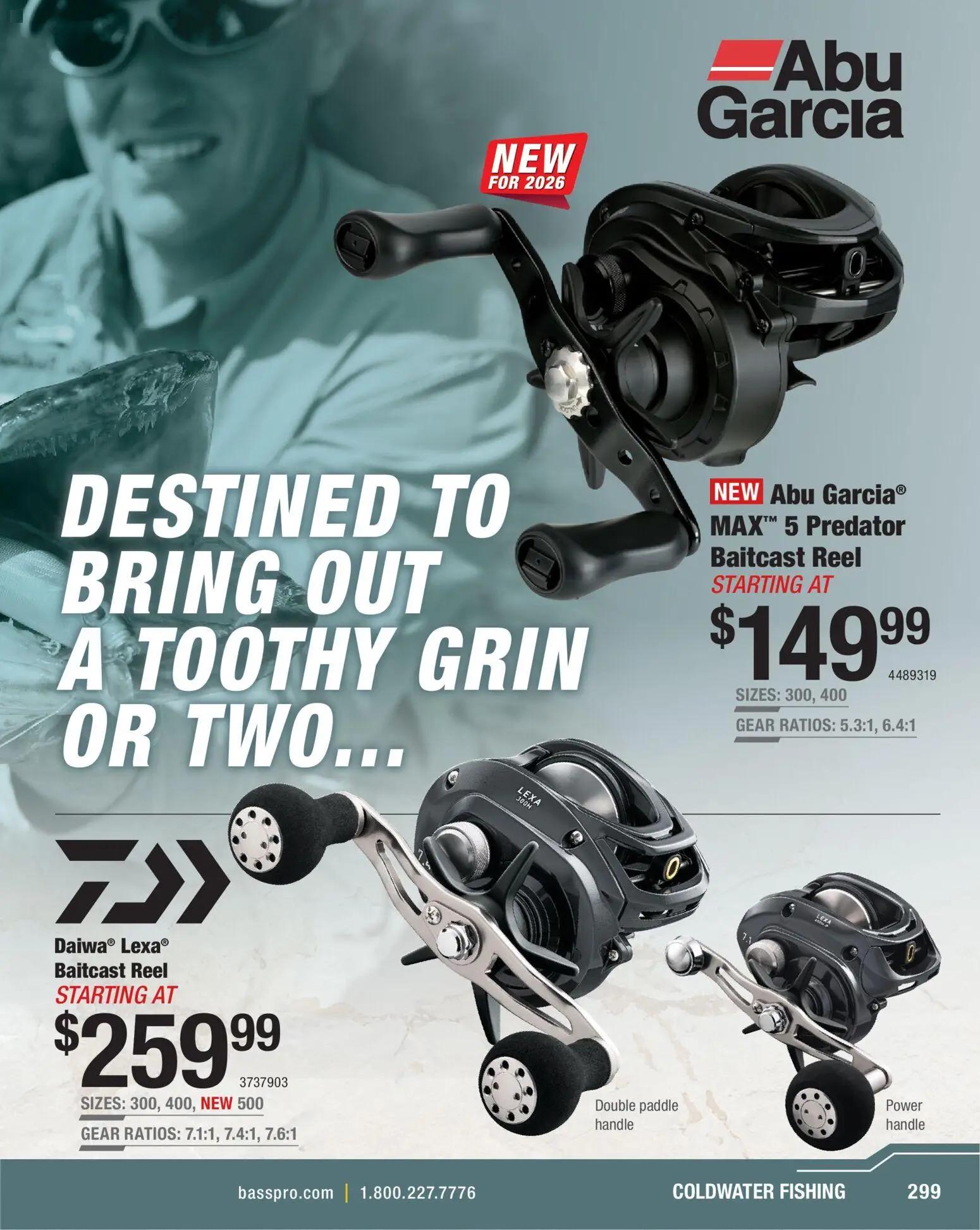 cabelas - Cabela's Spring Fishing Master 26 - from Thursday 01/22 2026 - page: 299