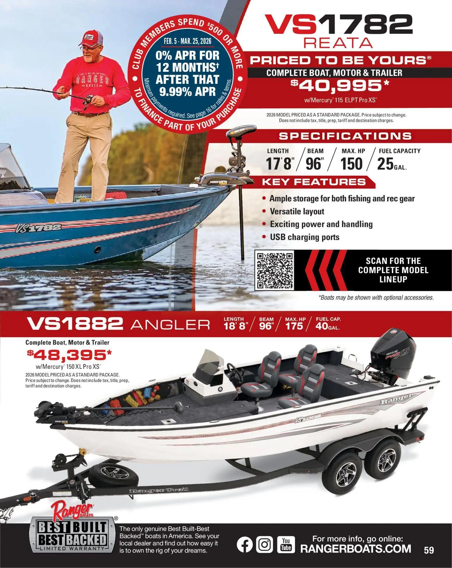 cabelas - Cabela's Spring Fishing Master 26 - from Thursday 01/22 2026 - page: 59