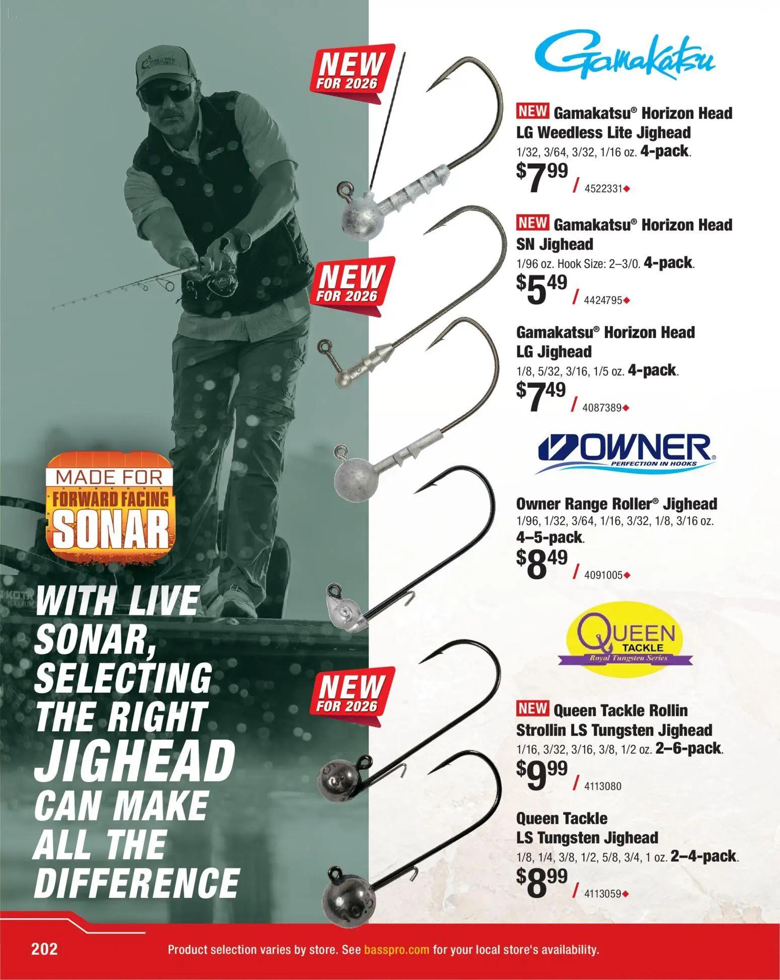 cabelas - Cabela's Spring Fishing Master 26 - from Thursday 01/22 2026 - page: 202