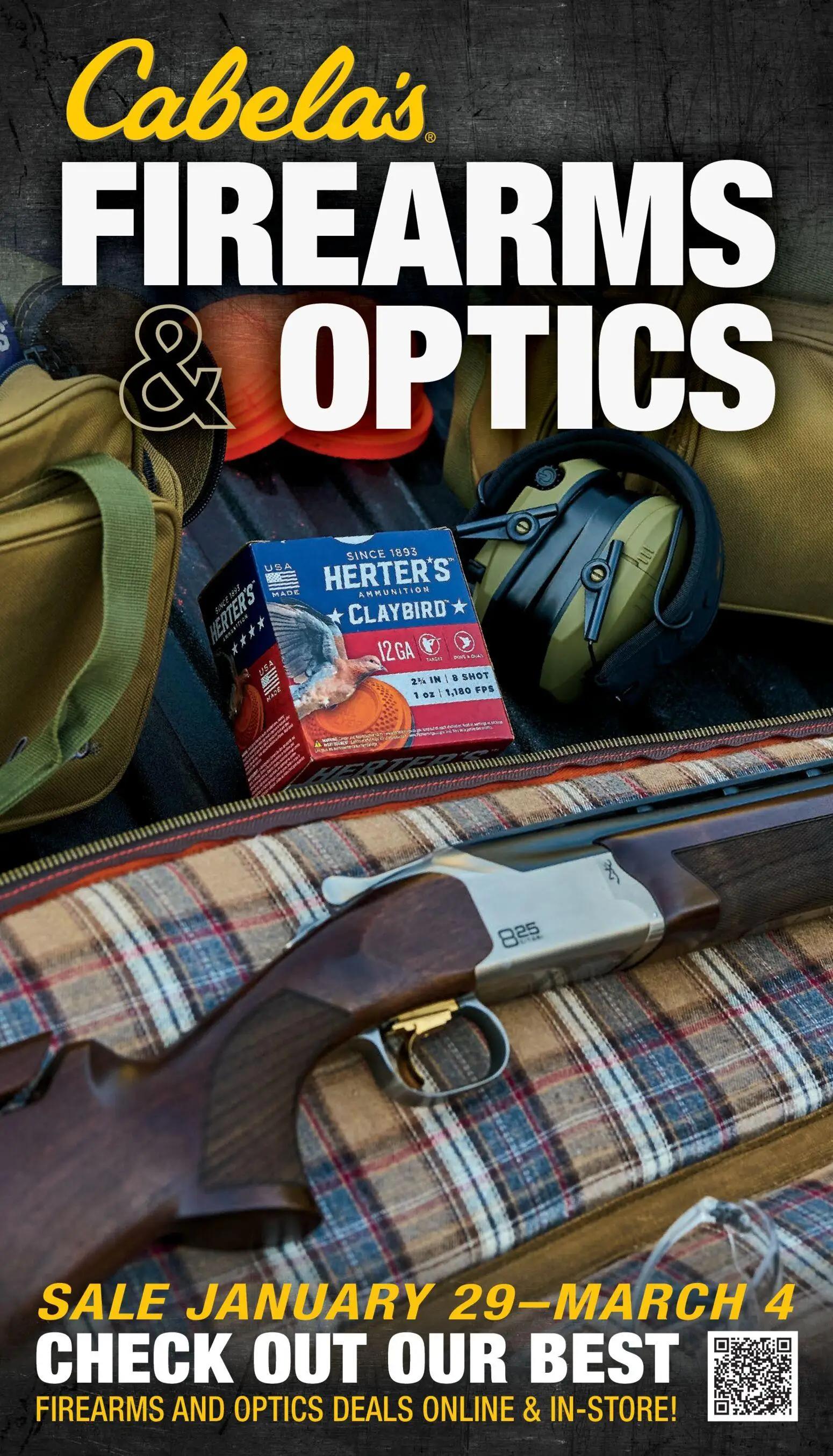 cabelas - Cabela's Firearms & Optics 26 - from Sunday 02/01 2026