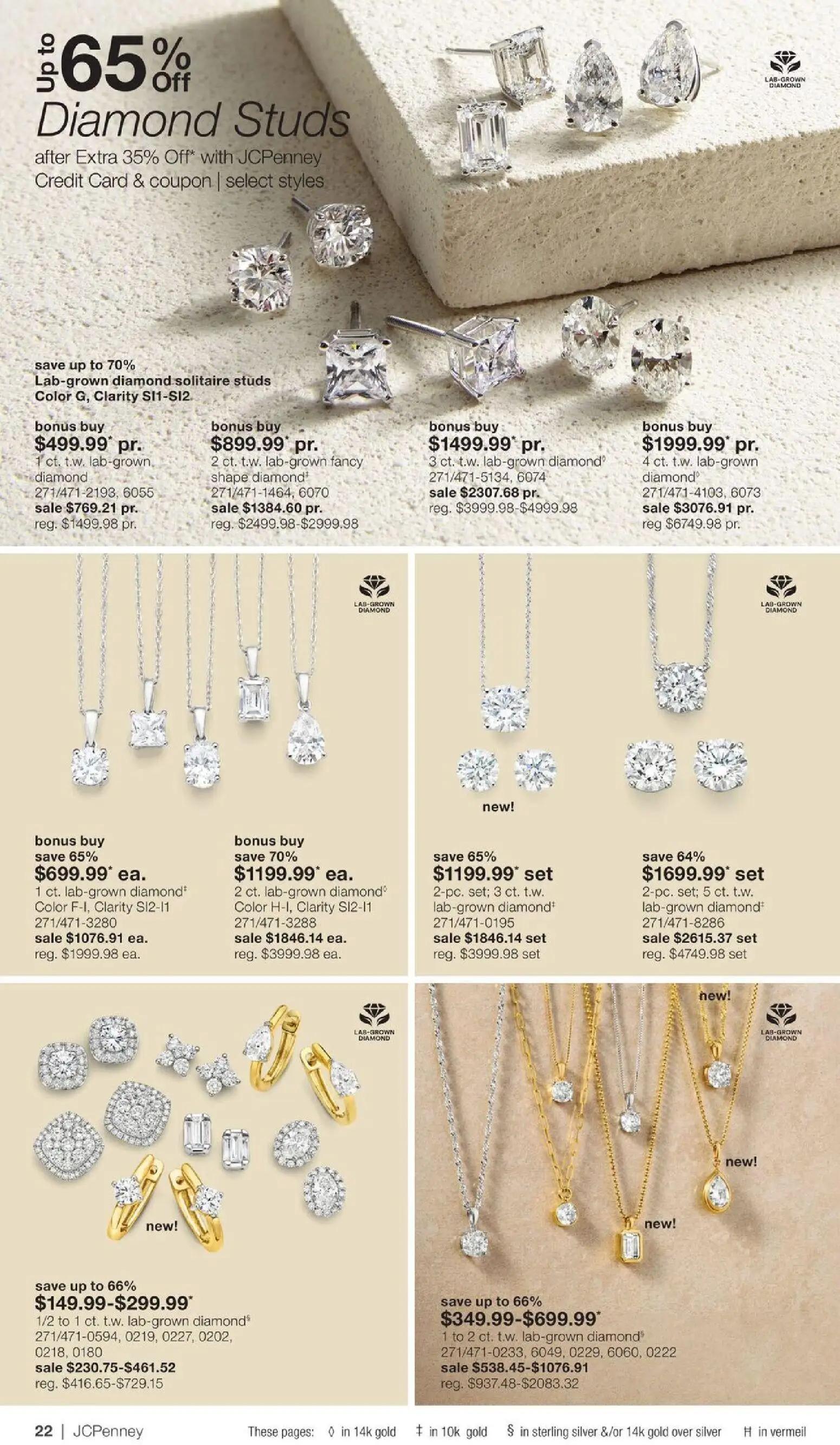 jcpenney - JCPenney Our Biggest Jewelry Sale of the Season - 09/28 - 10/25 2026 - page: 21