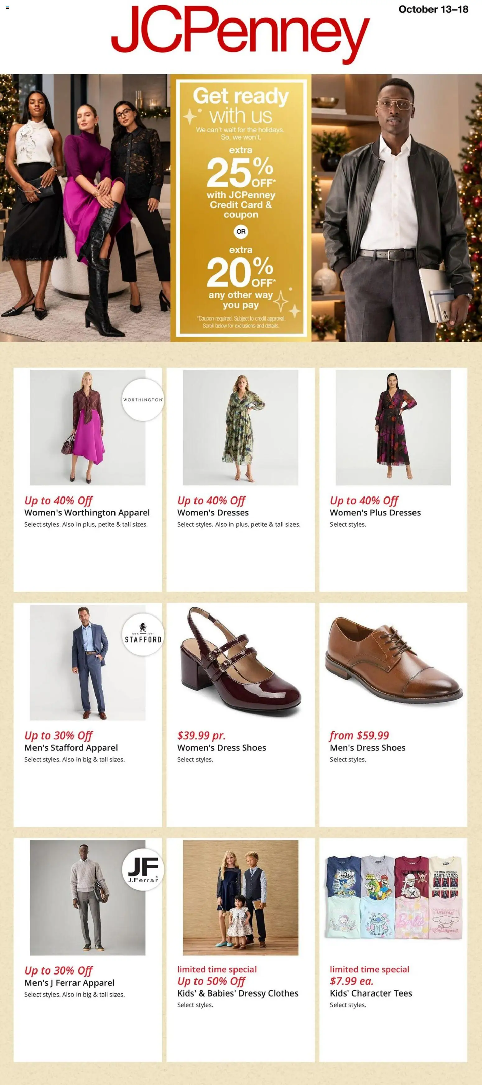 jcpenney - JCPenney Weekly Ad - 10/13 - 10/18 2026 - page: 1