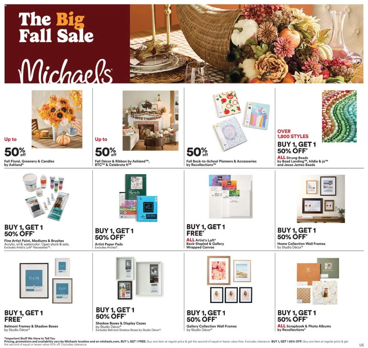 michaels - Michaels Weekly Ad - 08/30 - 09/05 2026